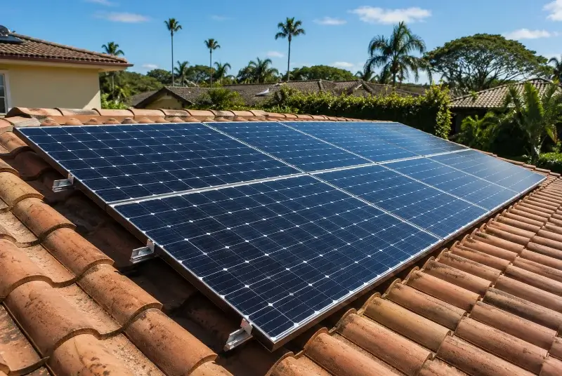 Installation de panneaux solaires à Vidauban