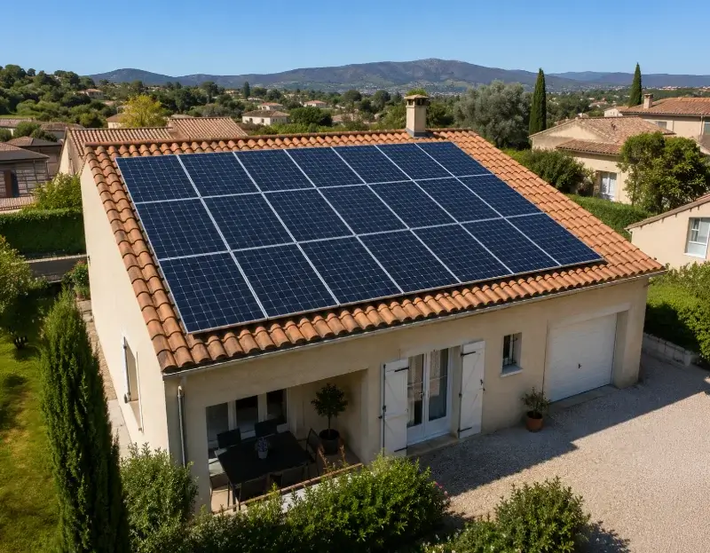 Prime à l'autoconsommation panneaux solaires Vidauban — aide financière de l'État
